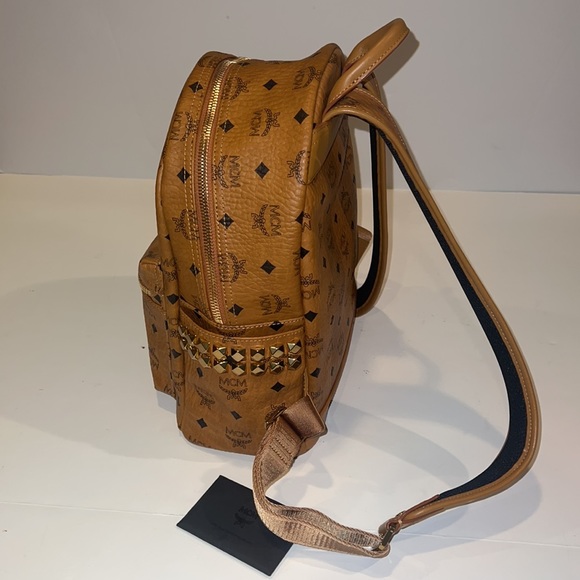 MCM Stark Side Stud Small Backpack - Picture 3 of 16